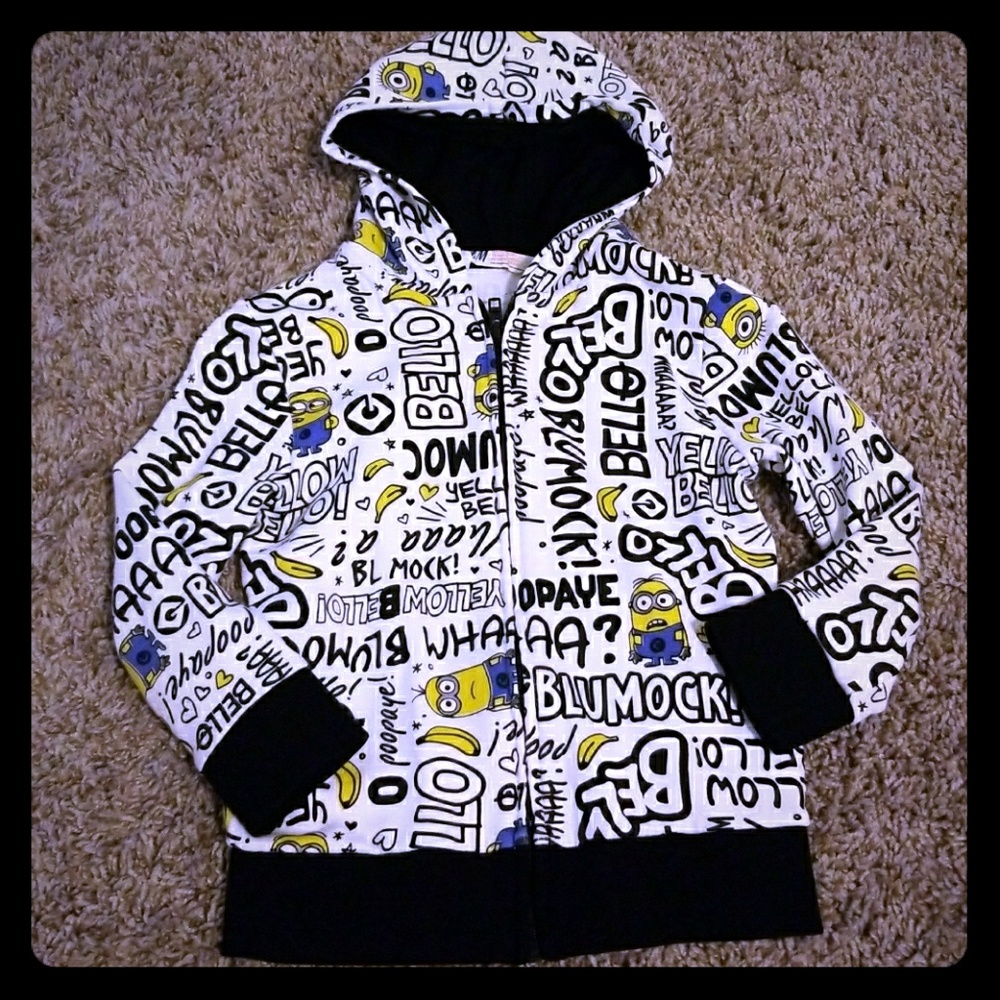 H&M toddler Minion Hoodie